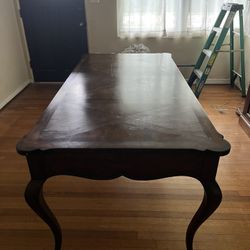 Red Oak Wood Table/Desk