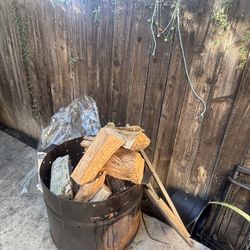 Fire Pit 🔥 With Wood