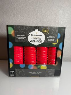 Member’s Mark 240 LED Micro Wire String Lights Multicolor battery operated