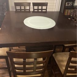 9 Piece Pub Dining Table
