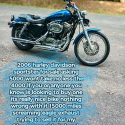 2006 Harley Davidson Sportster 