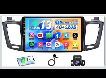 10.1” Double Din radio for Toyota RAV4 2013-2018: Upgrade 5G WiFi,1280 * 800 HD, 8 Core 4+32G