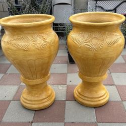 New Flower Pots Made Out Of Clay Perfect Gift 