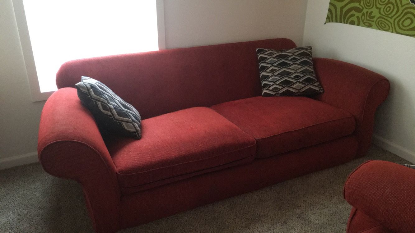 Couch and large chair