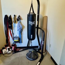 Everlast MMA Punching Bag & Stand 