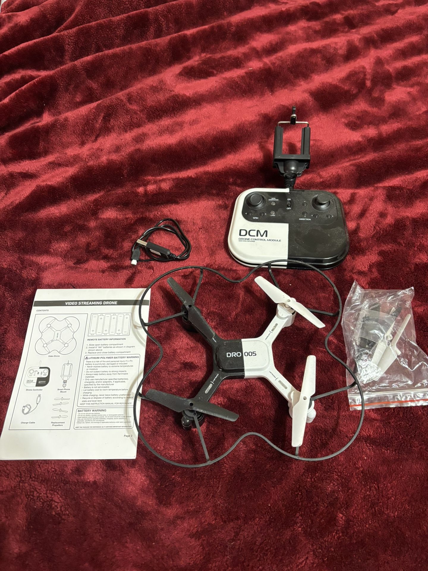 DRO005 video streaming drone