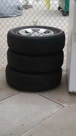 Toyota set of rims size 18 6 lugs
