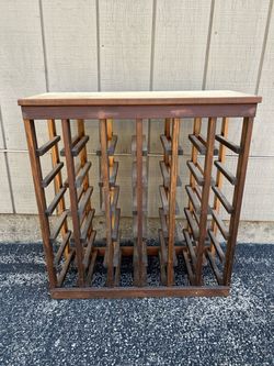 Wine Rack wood 36 bottles