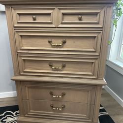 Refinished Solid Wood Dresser