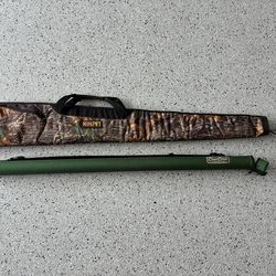 “KOPLIN” Rifle Case. “CLEAR CREEK” Fishing Rod Case. Soft/ Hard. Pre Owned.