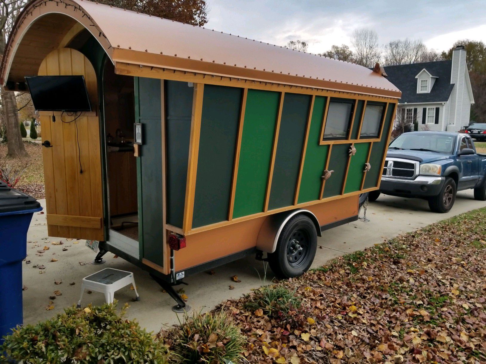 Trekker Gypsy Wagon Camping Trailer (Tiny Home)