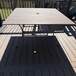 Square Patio Table