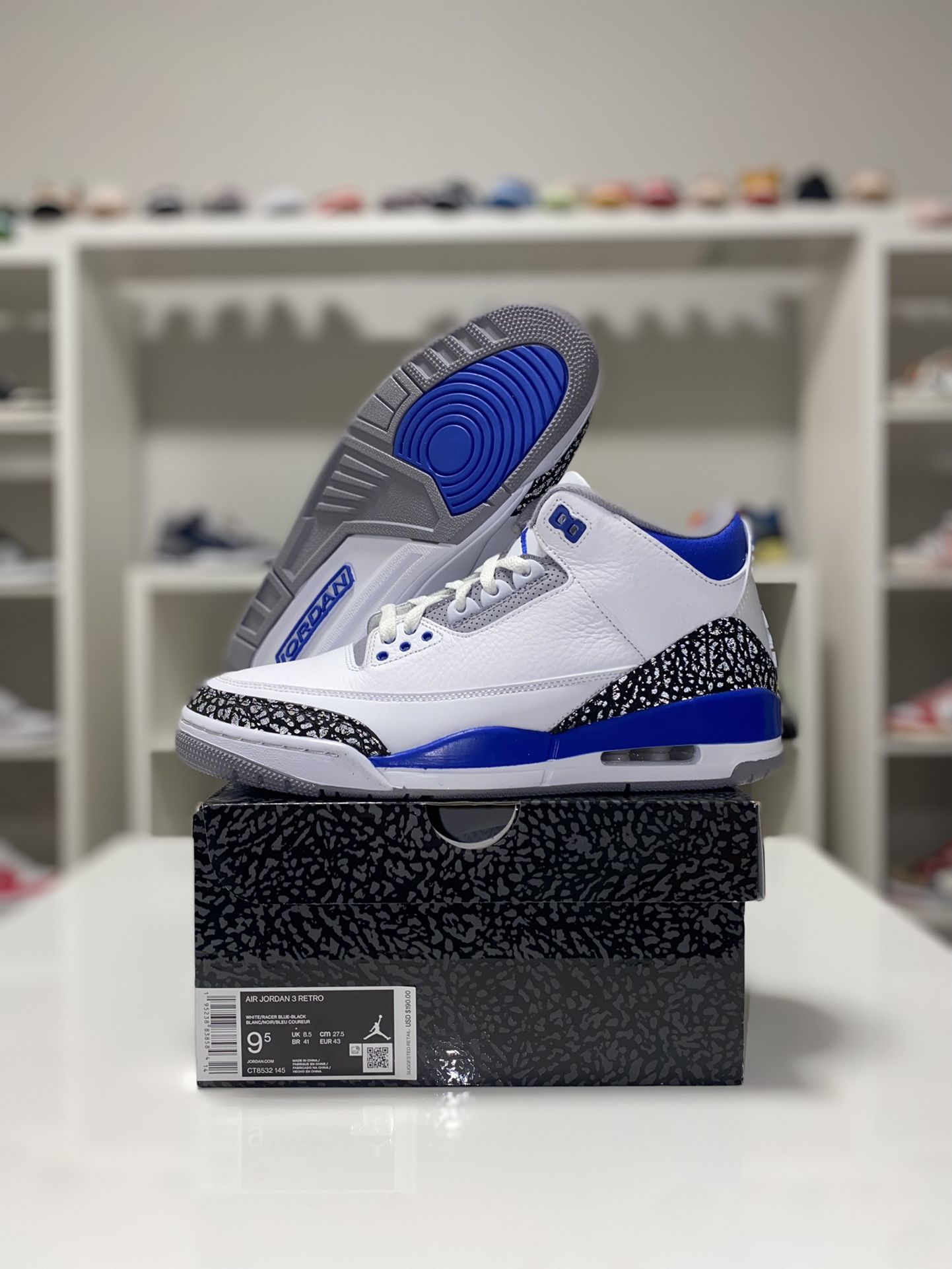 Jordan Racer Blue Size Deadstock