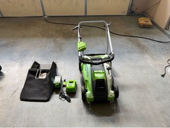 Greenworks 40v 16” Cordless Lawn mover