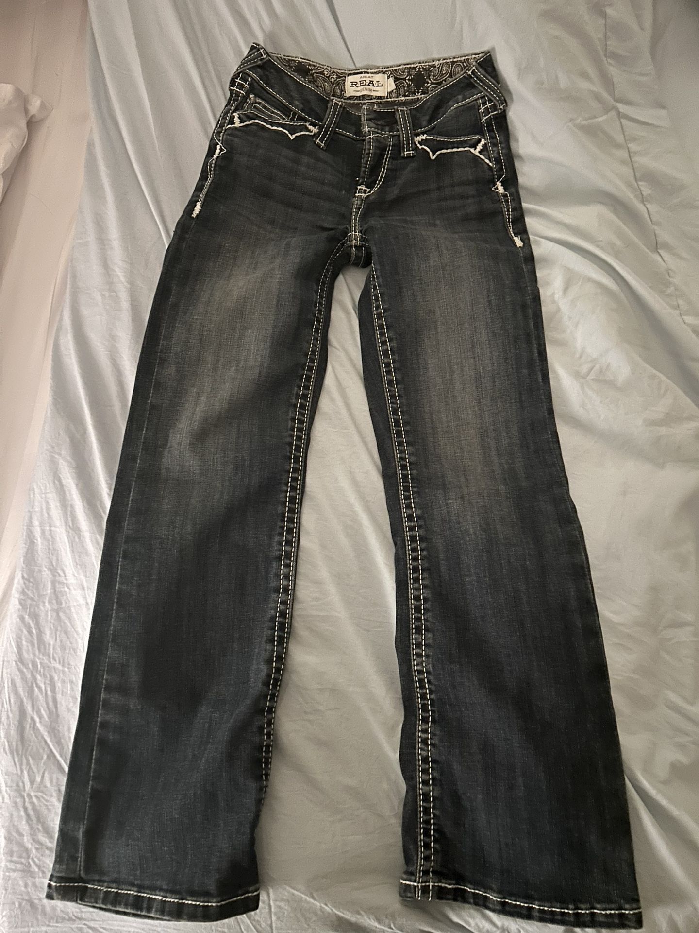 Girls Size 8 Ariat Jeans/Boys Size 11 Reg Wrangler