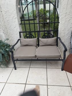 Aluminum Patio Sofa