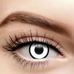 Crazy Contacts  White Monzun