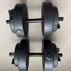 Dumbbells With Adjustable Weights