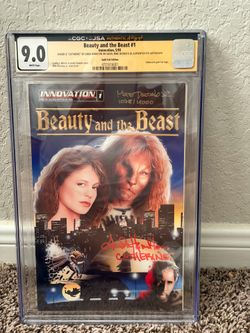 CGC 9.0 Beauty and the Beast #1 Gold Foil Edition – Dual Autographs – Top Population – Rare