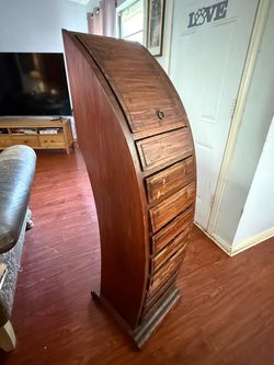 Unique Vintage Handmade Apothecary-Style Cabinet – $350 OBO