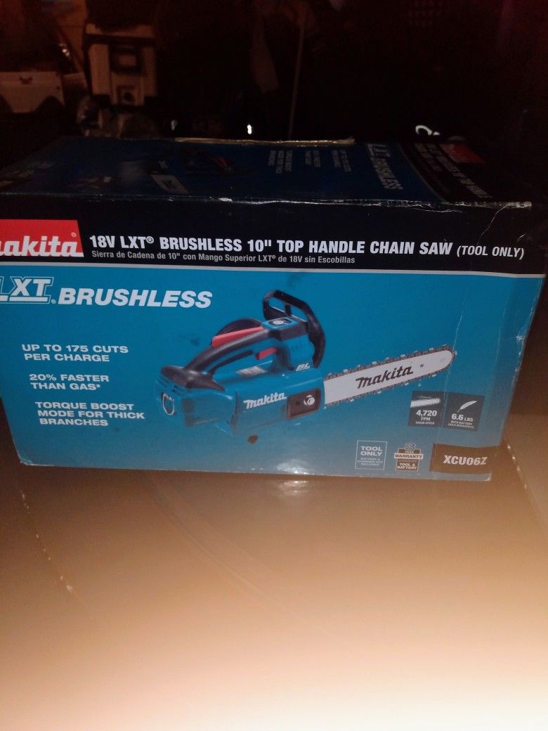 Makita 18v Brushless Chainsaw