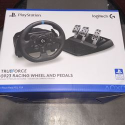 Logitech G923 Racing wheel And Pedals