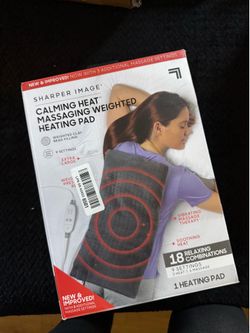 Weighted heating pad