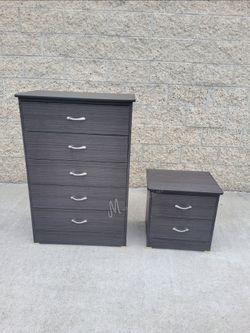 Gray Matte Bedroom Dresser Set!