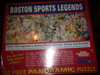 Sports collector puzzle