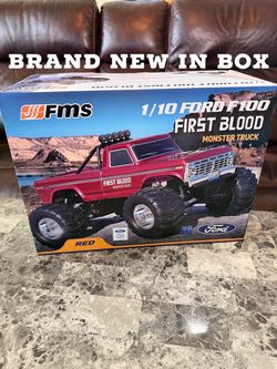 FMS 1/10 FORD F100 FIRST BLOOD 2WD RC Monster Truck