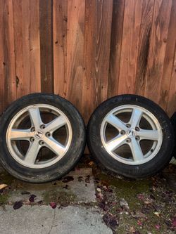 Honda rims and tires