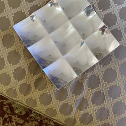 Tarnish proof Contemporary 10” Silver Accent Piece 