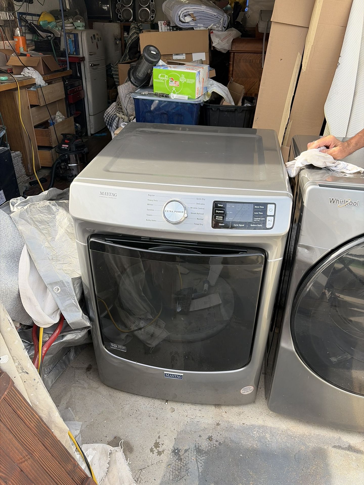 Brand New Maytag Washer And Dryer Come As A Set Willing To Haggle