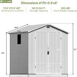 Outdoor Storage,nice,cheap -pickup Only 