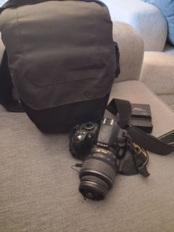 Nikon D 3100 with lens and extras