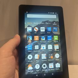 Amazon FIRE 5th gen 8GB +64GB SD card 7” WiFi Tablet  