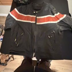 Genuine Leather Riding Jacket