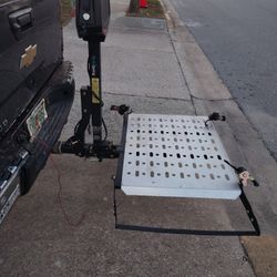 Title: SilverSpring Power Scooter & Wheelchair Hitch Lift - 350 lb Capacity