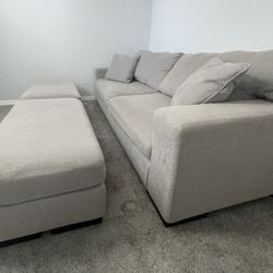 Sofa w/ottomans 