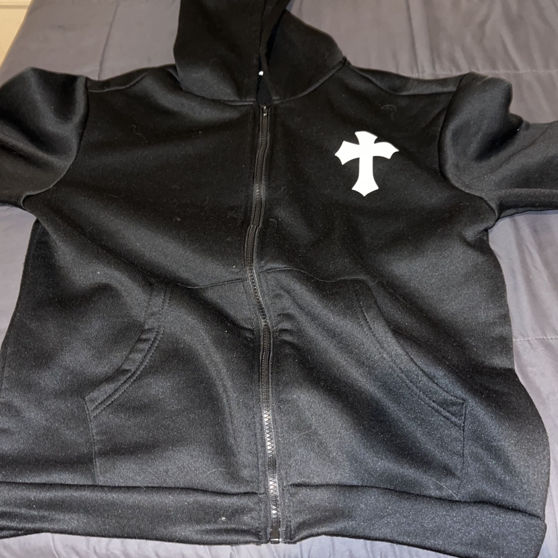 Cross Black Hoodie