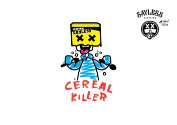 Cereal Killer T Shirt. SAYLESS