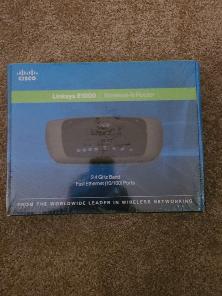 Linksys E100 Wireless N Router New (60613)