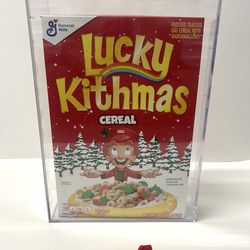 Sealed Limited Edition KITH x General Mills Lucky Kithmas Cereal Box
