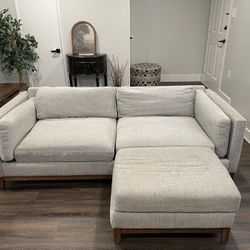 Sofa and ottoman