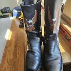 Harley Davidson boots s 13 D