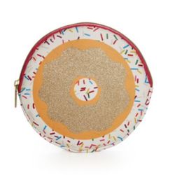 Tri Coastal Mirror Mirror Celebrate Shop Donut Pouch NWT