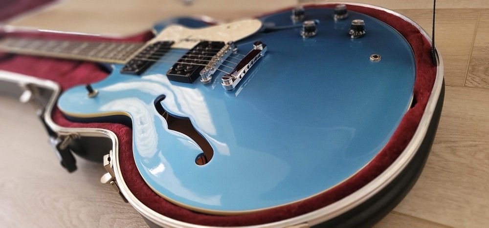 Epiphone Guitar Noel Gallagher Signature Supernova Manchester Blue