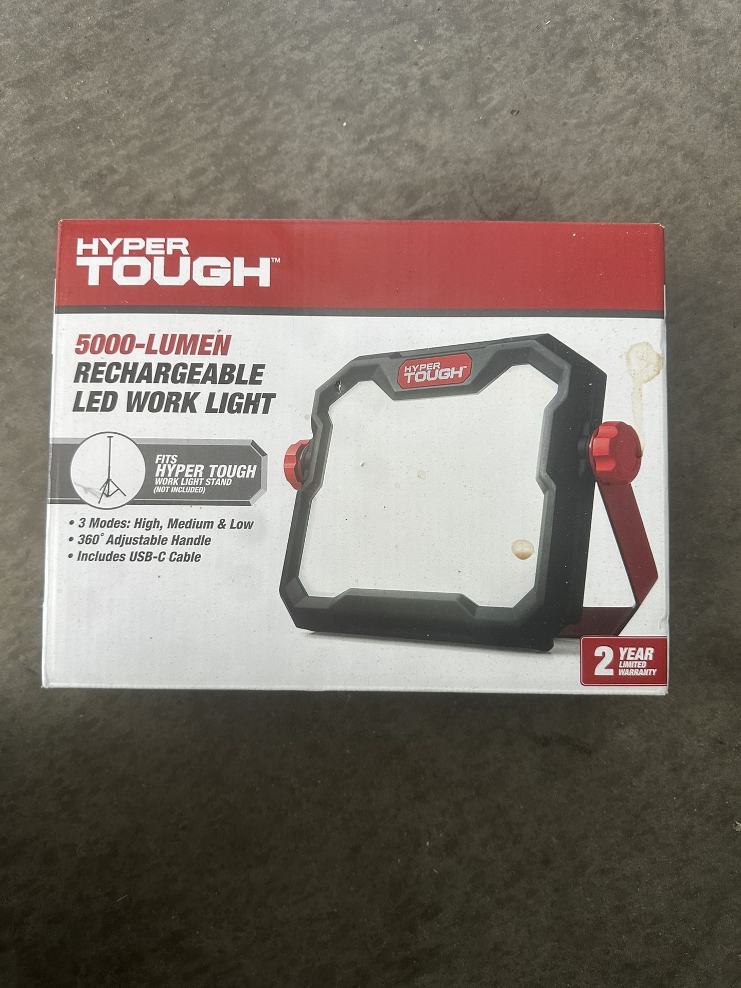Hyper Tough LED LIGHT / Portable Charger Super Bright