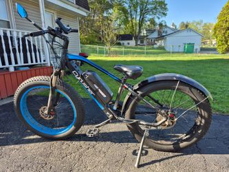 Fat tire Cyrusher ebike 48v750w motor