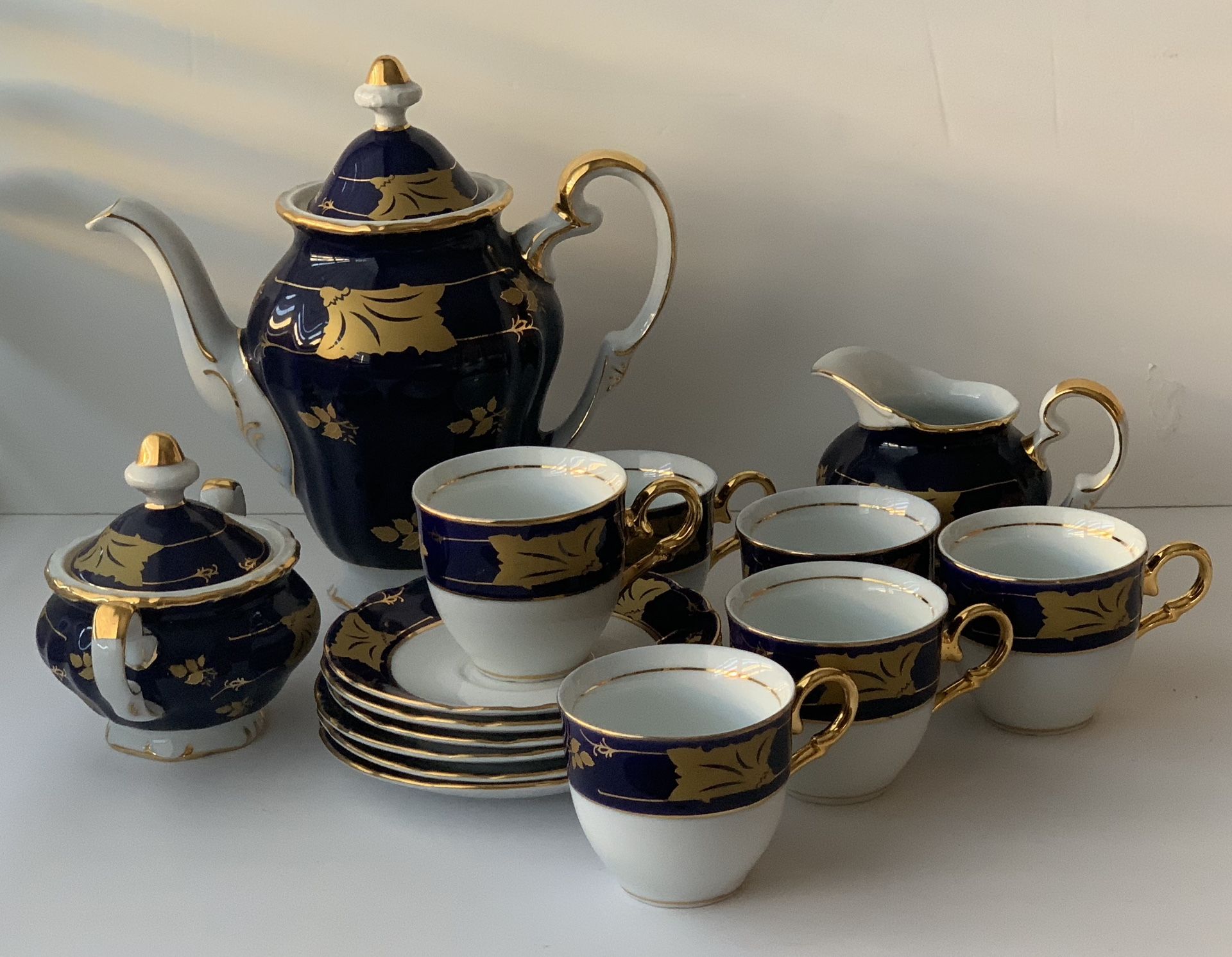 Vintage A.I. Czech Republic Porcelain Tea Set